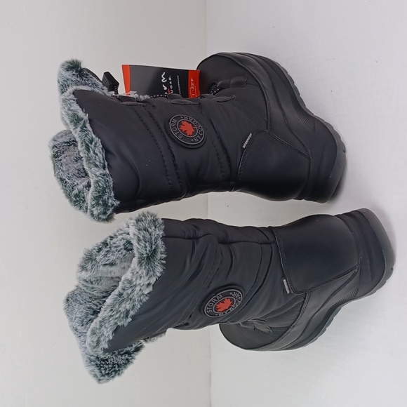 STORM Rugged-Terrain Fur-Lined Insulated Cool Moto-Vibe Tough-Weather Bo… - Picture 4 of 15